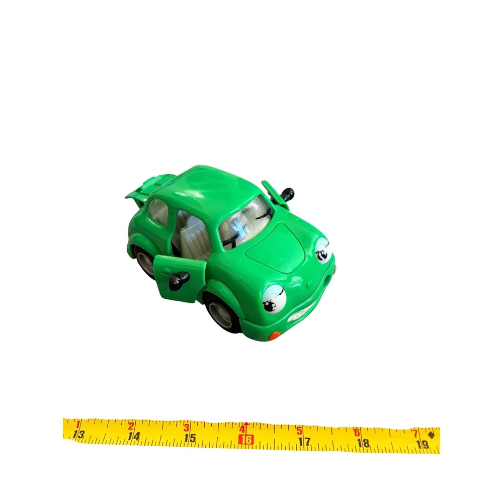 *4 for $20 Mix&Match* 1998 Y2K Chevron Cars Kelly Kompact No. 13 Green Toy Car